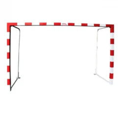 Juego Porterías Fútbol Sala Metálicas Abatibles (80 X 80 Mm)