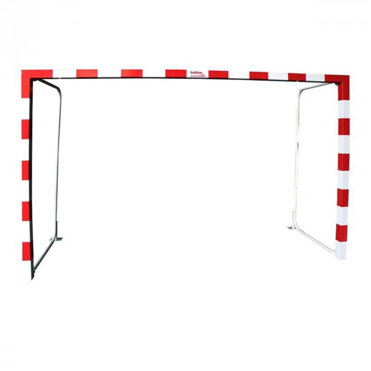 Juego Porterías Fútbol Sala Metálicas Abatibles (80 X 80 Mm)