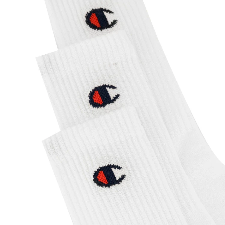 Calcetines Champion 3 Pack Crew Socks - Imagen 2