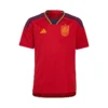 Camiseta Adidas España Primera Equipación Mundial Qatar 2022 Niño