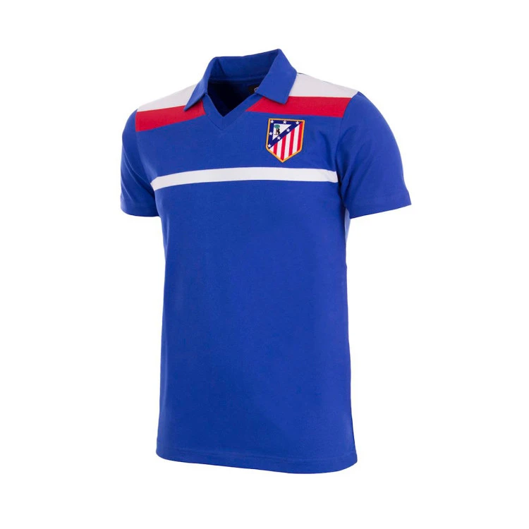 Camiseta COPA Atlético De Madrid 1986 Tercera Equipación Retro - Imagen 2