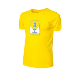 Camiseta Hummel UD Las Palmas Fanswear 2022-2023 Niño