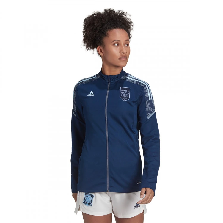 Chaqueta Adidas España Fanswear Euro 2022 Mujer - Imagen 2