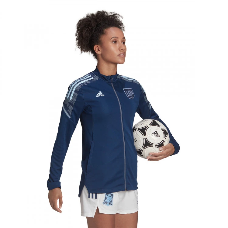 Chaqueta Adidas España Fanswear Euro 2022 Mujer - Imagen 4
