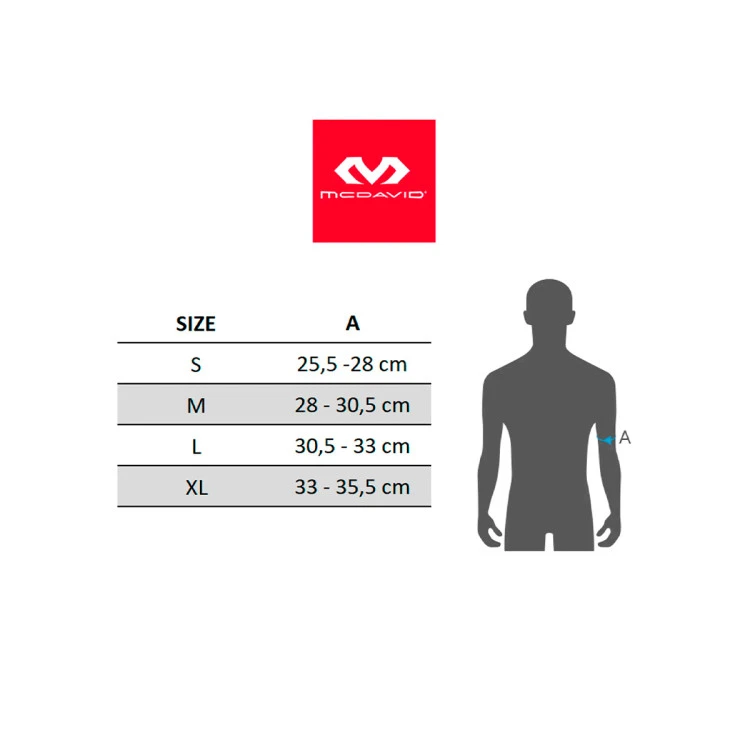 Coderas McDavid X-Fitness Dual Layer Compression - Imagen 2