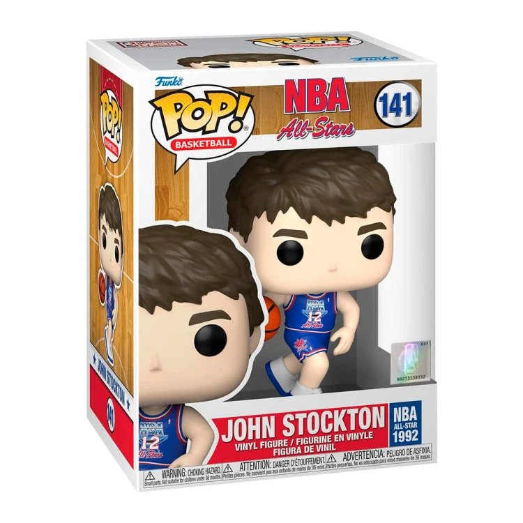 FUNKO Pop Nba: Legends John Stockton (Blue All-Star 1992) - Imagen 3