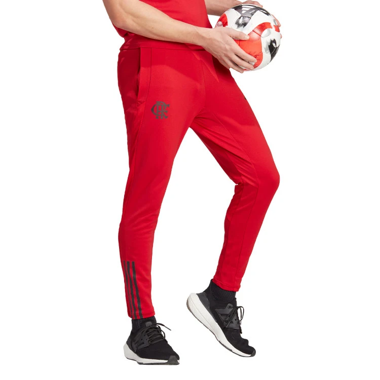 PantalĂłn Largo Adidas CR Flamengo Training 2022-2023 - Imagen 2