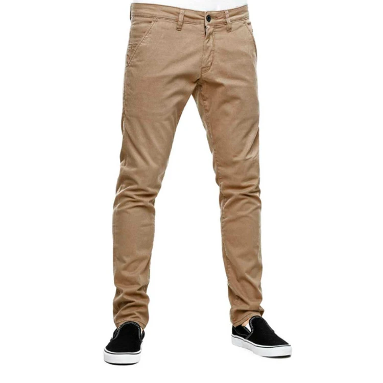 PantalĂłn Largo Reell Flex Tapered Chino Dark Sand