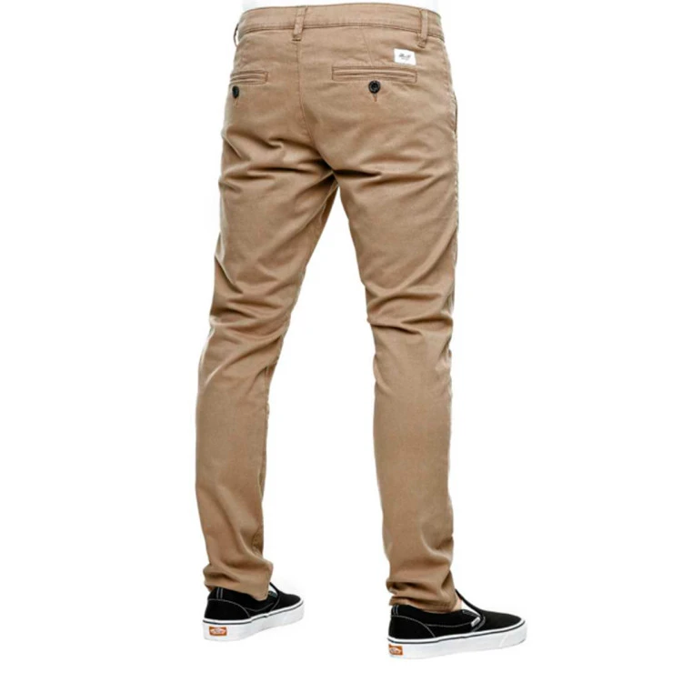PantalĂłn Largo Reell Flex Tapered Chino Dark Sand - Imagen 2